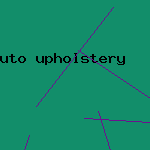 auto upholstery